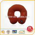 Micro-soft fleece cover vibrating massage music travel pillow